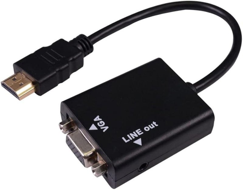 Uonlytech VGA to HDMI Adapter with Audio 3 5mm Jack 1080p Resolution for PC TV Projector - Image 3